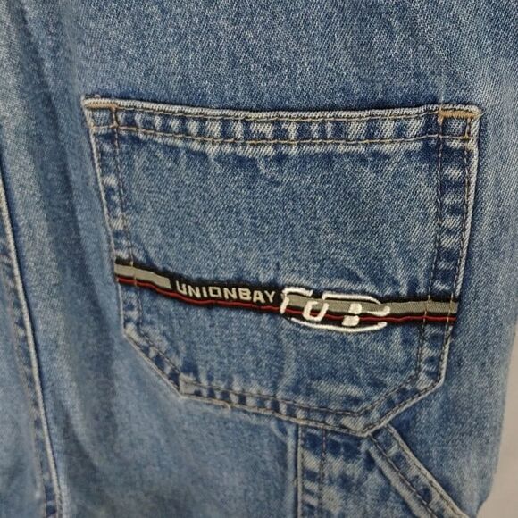 Union Bay Overall Jean Shorts - Picture 4 of 6